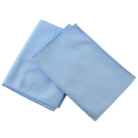 Microfiber Glass Cloth - 16 X 16 - Blue